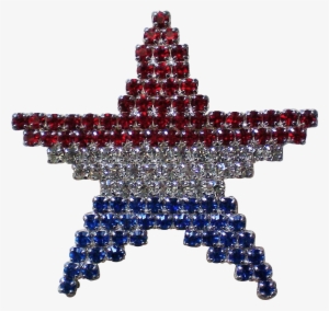 This Beautiful Star Has The Red, White, And Blue Colors - Flag Of The United States #3334623