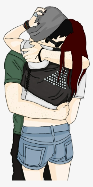 Transsparentt - Dibujos Tumblr De Parejas Goals #3334728