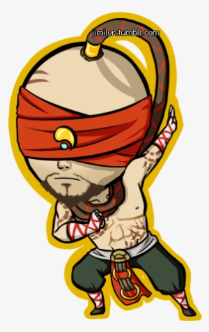 Lee Sin League Of Legends, Chibi, Block Prints - League Of Legends Lee Sin Chibi #3334965