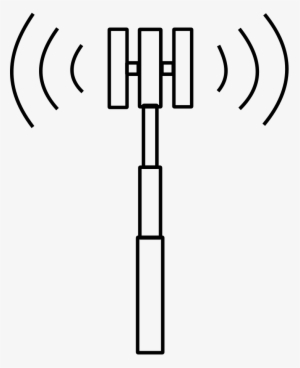 Eiffel Tower Clipart, Vector Clip Art Online, Royalty - Cell Phone Tower Icon #3335120