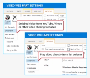 Different Video Sources - Microsoft Outlook 2010 #3335336