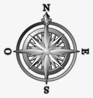 Compass Clip Art At Vector Clip Art - Compass Rose In Maps #3335526