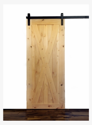 Krosswood Knotty Alder 1 Panel Single X Solid Wood - Barn Door Png #3335792