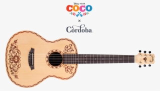 Because Music Is So Important In Mexican Culture, We - Disney/pixar Coco X Cordoba Acoustic Guitar Natural #3335903