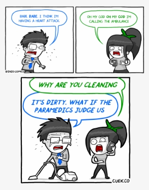 One Time We Hired A Cleaner And When They Arrived They - Comics #3336470