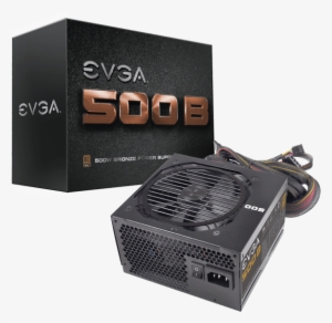 Evga 100 B1 0500 Kr 500 B1, 80 Bronze 500w, - Evga 500b Bronze Power Supply - 80 Plus Bronze - 500w #3336514