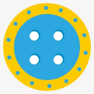 Sewing Color Buttons Stock - Button Clip Art Png #3337120