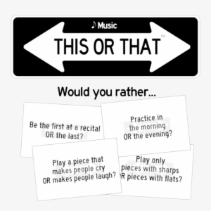 Music This Or That - Would You Rather Icebreaker #3337191