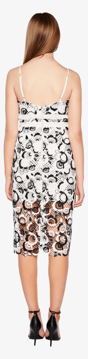 Coco Lace Dress In Colour Caviar - Lace #3337681