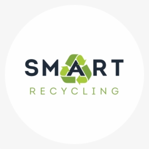 Smart Recycling White Circle - Mr. Spot Pizza #3337771