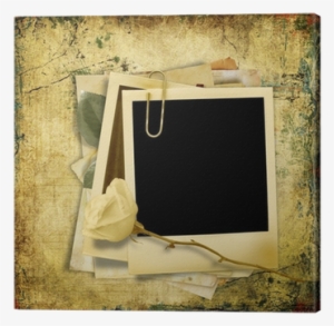 Vintage Shabby Background With Polaro - Vintage #3338038