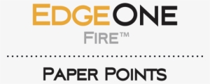 Learn More About Edgeone Fire™ Paper Points - Edge Endo Files #3338282