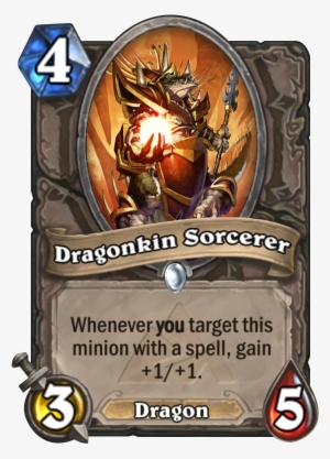 Dragonkin Sorcerer - Hearthstone Charge Divine Shield #3338304