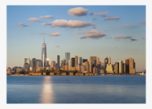 Skyline Of New York City, Lower Manhattan - Lower Manhattan And Statue Of Liberty #3338556