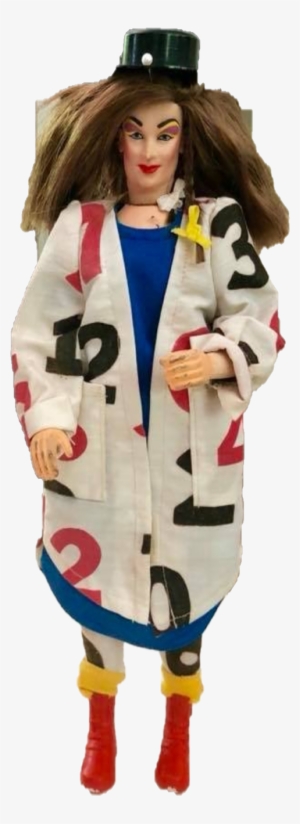 Compare The 12" Boy George Fashion Doll To The 10" - Costume Hat #3339329