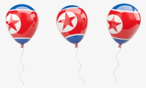 Illustration Of Flag Of North Korea - Philippines Flag Balloon #3339570