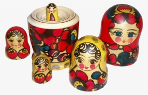 Multiple Russian Dolls Png - Matryoshka Transparent #3339835