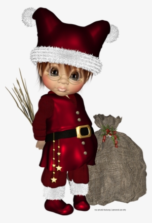 Elfen Clipart Dolls - Christmas Day #3339861