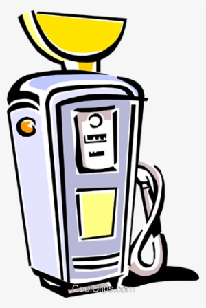 Gasoline Pump Royalty Free Vector Clip Art Illustration - Gas Pump Clip Art #3339942