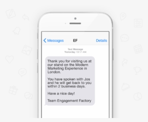 Sms Connector - Thank You For Being Our Customer Sms #3340574