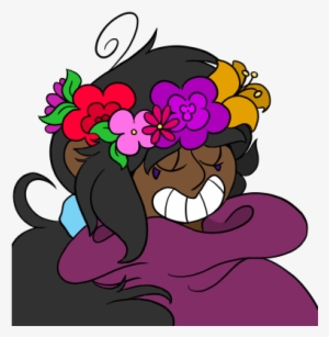 Happi Flower Crown - Cartoon #3341215