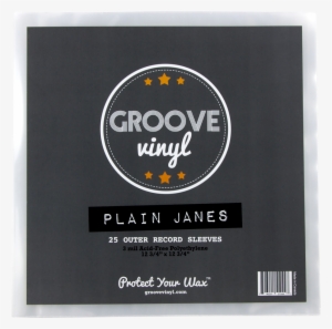 12 Inch Outer Record Sleeves - Groove Vinyl 12 Inch Outer Record Sleeves (50 Pack) #3341331