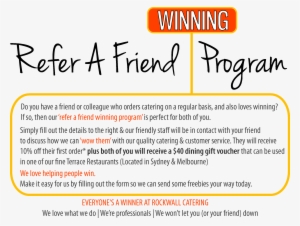* To Refer A Friend - Refer A Friend Voucher #3341693