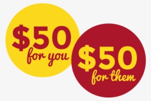 Got Questions Get The Details View Terms & Conditions - Referral Program 50 50 #3341740