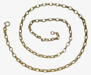 Chunky Gold Link Necklace - Necklace #3342867