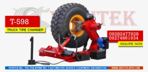 Veritek T598 -truck Tire Changer - Tire Changer For Sale In Philippines #3343254