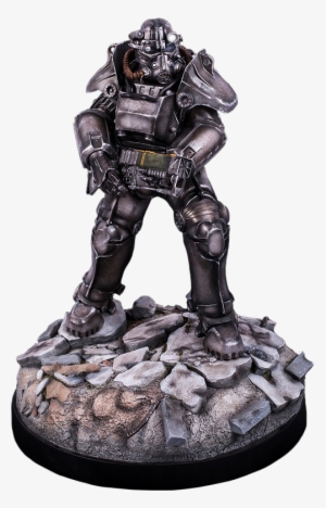 T-45 Power Armor 22” Statue Main Image - Fallout 4 T-45 Power Armor 1:4 Scale Statue #3343467