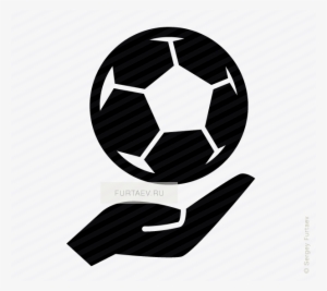 Vector Icon Of Hand Holding Soccer Ball - Logo Independiente De Avellaneda #3344426