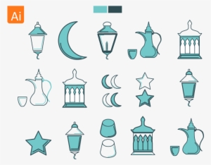 Ramadan Kareem Icons - Ramadan Kareem Icones Png #3344460