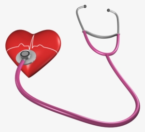 Stethoscope With Heart Transparent Png Image - Stethoscope Png #3344599