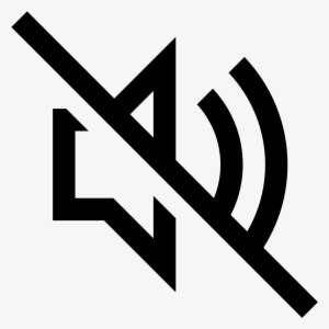 No Audio - No Sound Icon Png #3345045