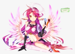 Jibril Shiro No Game No Life Ngnl Anime Manga Art Anime - No Game No Life Jibril Halo #3346025