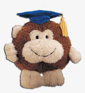 Gund Graduation Musical Plush Brown Monkey Wearing - Christmas Day #3346518