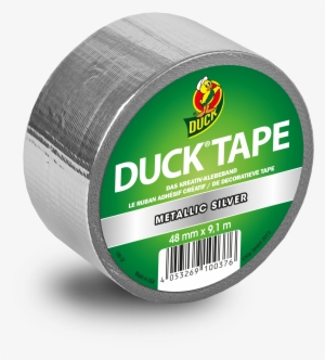 Duck Tape Metalic Silver - Ducktape Roll Gold 48 Mm X 9,1 M (100-36) #3346852