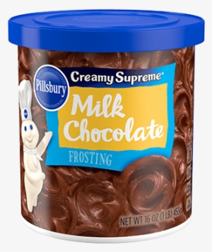 Creamy Supreme® Milk Chocolate Frosting - Pillsbury Milk Chocolate Frosting Nutrition #3347867