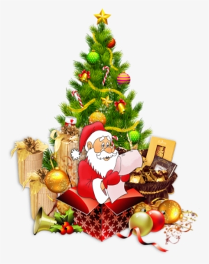 Free Download Christmas Tree Transparent Background - Transparent Background Christmas Tree Png #3348170