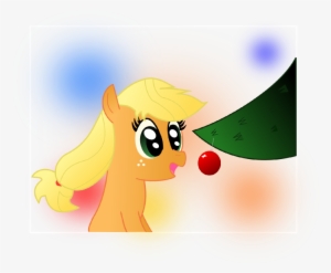 Dbapplejack, Bauble, Christmas, Christmas Tree, Hatless, - Cartoon #3348369