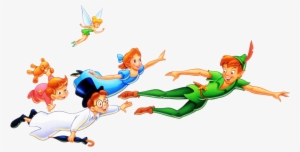 Peter, Wendy, Michael, John, And Tinkerbell - Dr John Darling Peter Pan #3348549 Peter, Wendy, Michael, John, And Tinkerbell - Dr John Darling Peter Pan #3348549