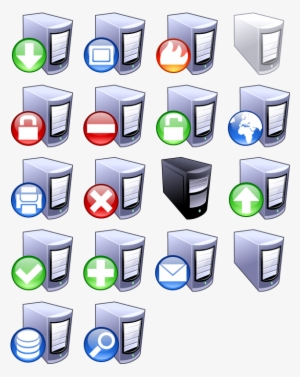 Virtual Server Icon Png Download - Free Server Icon Set #3349480