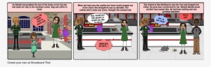 Natalie And The Cute Cashier - Cartoon #3349522