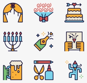 Celebration 36 Icons - Amusement Park Icons #3350496