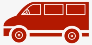 Van - Red Van Icon Png #3352634