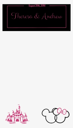 Disney Wedding Geofilter - Mickey Mouse #3353622