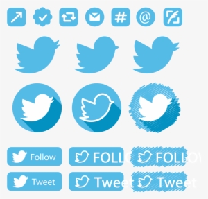Social Media Twitter Icon - Media Social Icon Blue #3353710