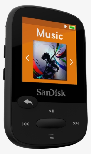 Sandisk® Clip Sport Mp3 Player - Sandisk Clip Sport - 4 Gb - Yellow #3353798