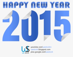 This Free Icons Png Design Of New Year 2015 Blue Colored #3354456